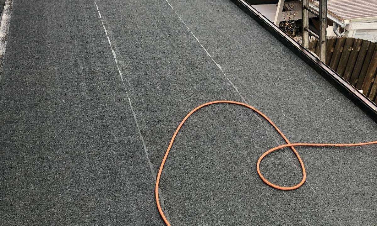 Nieuw bitumen dak aangelegd in Oud-Beijerland Nieuw bitumen dak aangelegd in Oud-Beijerland