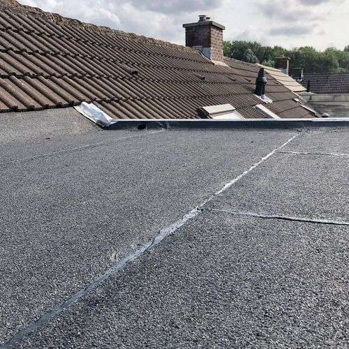 Nieuw plat dak gelegd in Oud-Beijerland Nieuw plat dak gelegd in Oud-Beijerland